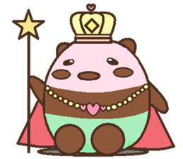 One day of a lovely panda sticker #8350684