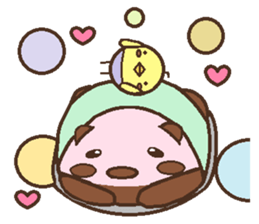 One day of a lovely panda sticker #8350685