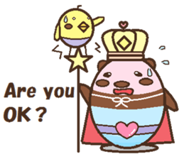 One day of a lovely panda sticker #8350687