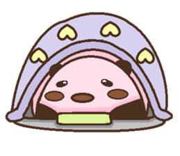 One day of a lovely panda sticker #8350690