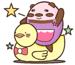 One day of a lovely panda sticker #8350699