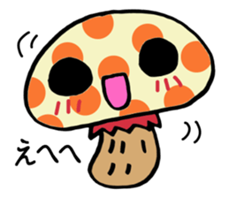 mushroom? 2 sticker #8350752