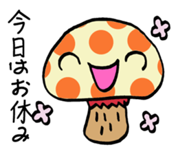 mushroom? 2 sticker #8350756