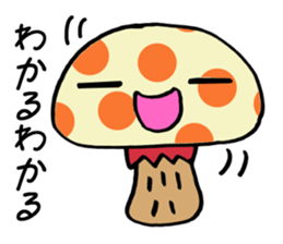 mushroom? 2 sticker #8350764