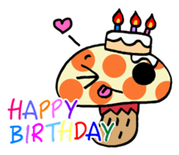 mushroom? 2 sticker #8350777