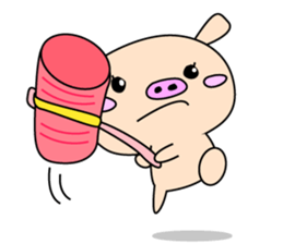 3 pigs 5 sticker #8351029