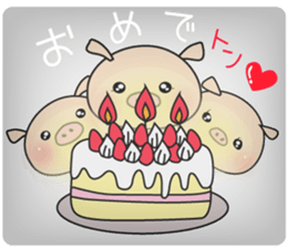 3 pigs 5 sticker #8351056