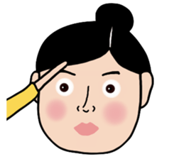 Super Working Lady sticker #8351343