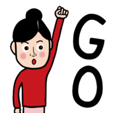 Super Working Lady sticker #8351350