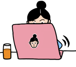 Super Working Lady sticker #8351369