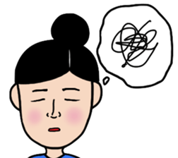 Super Working Lady sticker #8351374