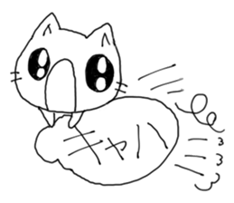 HAPPY! HAPPY! HAPPY CAT5! sticker #8351449