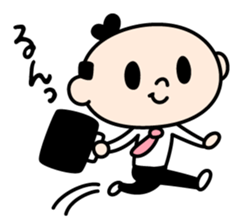 Samurai"Busi-chan"&"Tono-san" sticker #8351462