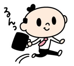 Samurai"Busi-chan"&"Tono-san" sticker #8351462