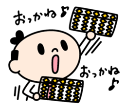 Samurai"Busi-chan"&"Tono-san" sticker #8351489