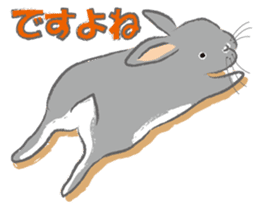 I love rabbit sticker #8351716
