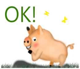 Pig Lite gas sticker #8351749