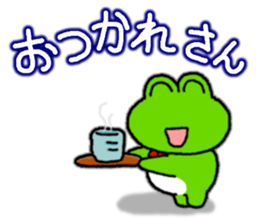 Frog's KANSAI-BEN sticker sticker #8352012