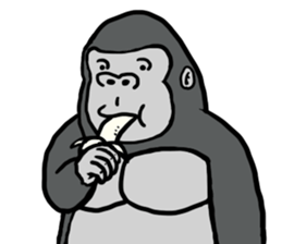 cosplay gorira sticker #8352901