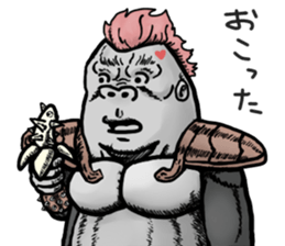 cosplay gorira sticker #8352923