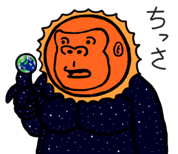 cosplay gorira sticker #8352931