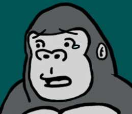 cosplay gorira sticker #8352935