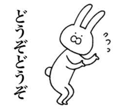 Follower rabbit sticker #8353026