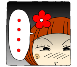 Castor bean-chan 14 sticker #8353023