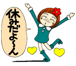 Castor bean-chan 14 sticker #8353044