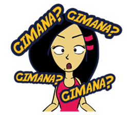 Miss Nayla : Curious Girl sticker #8353382