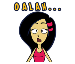 Miss Nayla : Curious Girl sticker #8353400