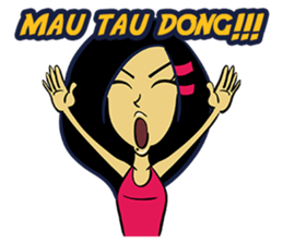 Miss Nayla : Curious Girl sticker #8353409