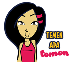 Miss Nayla : Curious Girl sticker #8353410