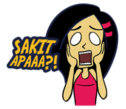 Miss Nayla : Curious Girl sticker #8353411