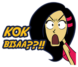 Miss Nayla : Curious Girl sticker #8353417