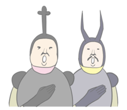 Kawaii beetle and Stag beetle sticker #8354037