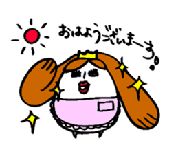 princess egg mama sticker #8354901