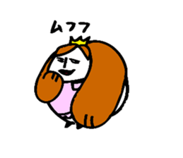 princess egg mama sticker #8354907