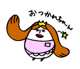 princess egg mama sticker #8354912