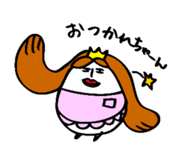 princess egg mama sticker #8354912