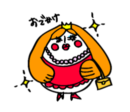 princess egg mama sticker #8354926