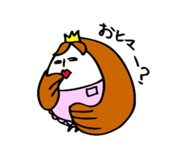 princess egg mama sticker #8354928