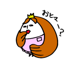 princess egg mama sticker #8354928