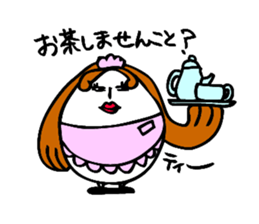 princess egg mama sticker #8354929