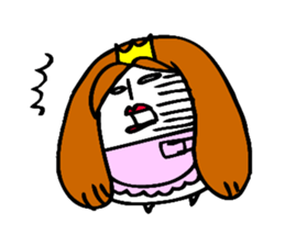 princess egg mama sticker #8354932