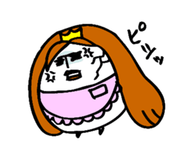 princess egg mama sticker #8354933