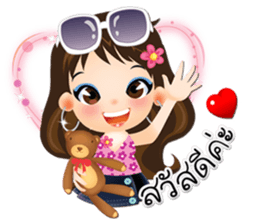 NOKwheed : NELL Friendly cute girl. sticker #8355140