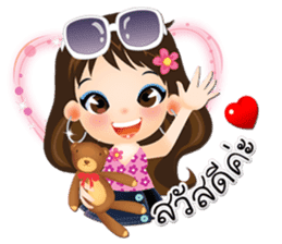 NOKwheed : NELL Friendly cute girl. sticker #8355140