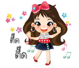 NOKwheed : NELL Friendly cute girl. sticker #8355146