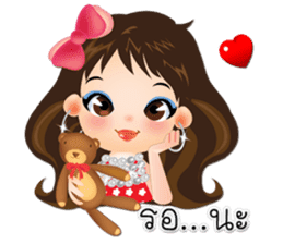 NOKwheed : NELL Friendly cute girl. sticker #8355164